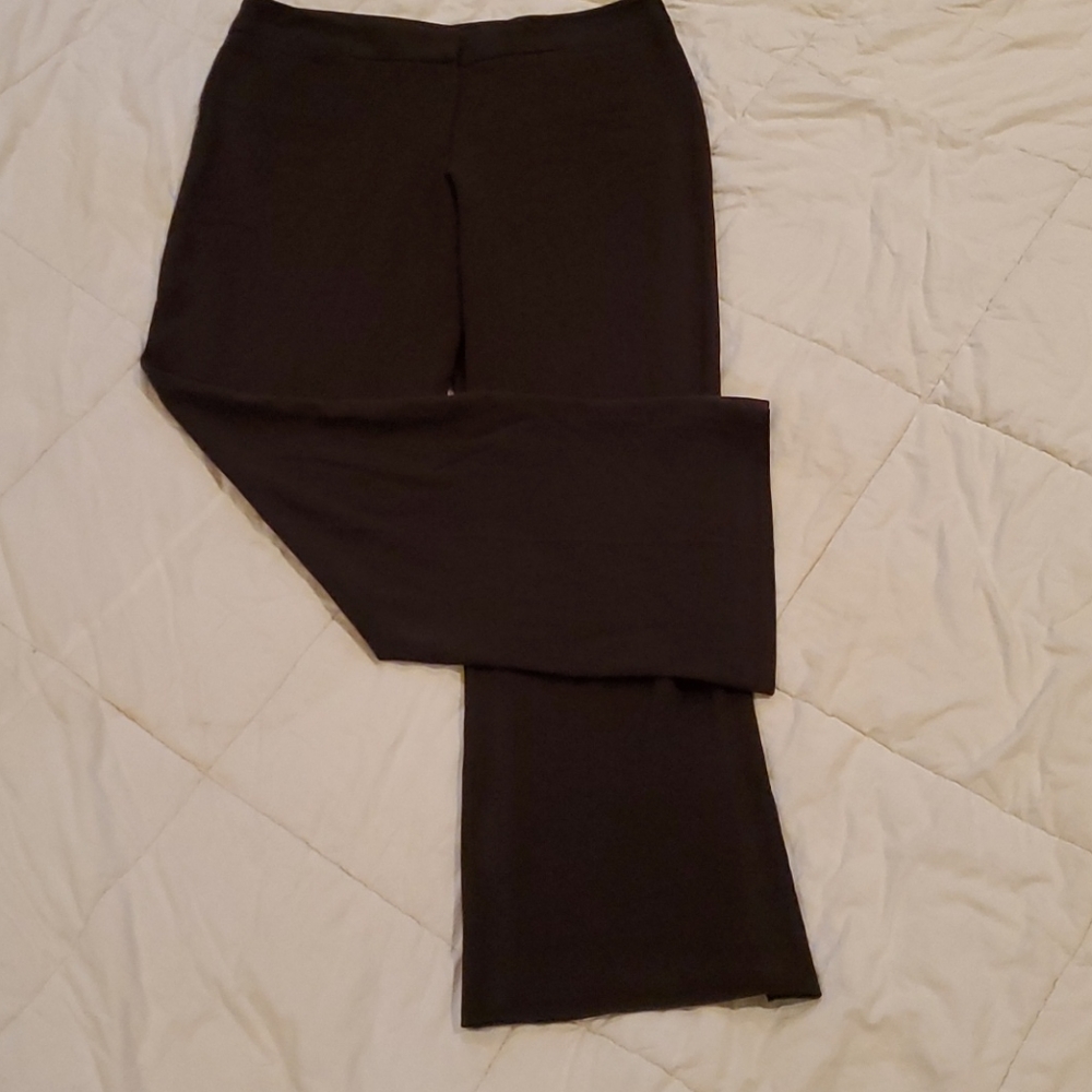 Chocolate brown Maxwell petite trousers